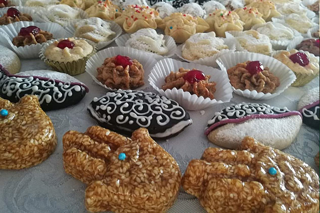 עוגיות מרוקאיות ומתוקים לחינה במרכז הארץ-באביס | עוגות לחינה במרכז