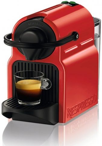מכונת קפה Nespresso Krups Inissia - צבע אדום בדילים למתחתנים | 123 מזל טוב